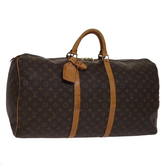 LOUIS VUITTON Monogram Keepall 60 Boston Bag M41422 - Picture 1 of 16